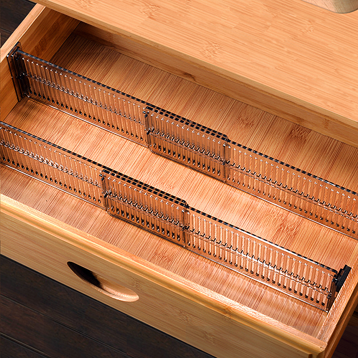 引き出し仕切り、家庭用収納、引き込み式間仕切り、クリエイティブな引き出し仕切り、自由な組み合わせ