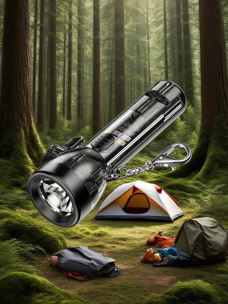 미니 휴대용 키체인 손전등