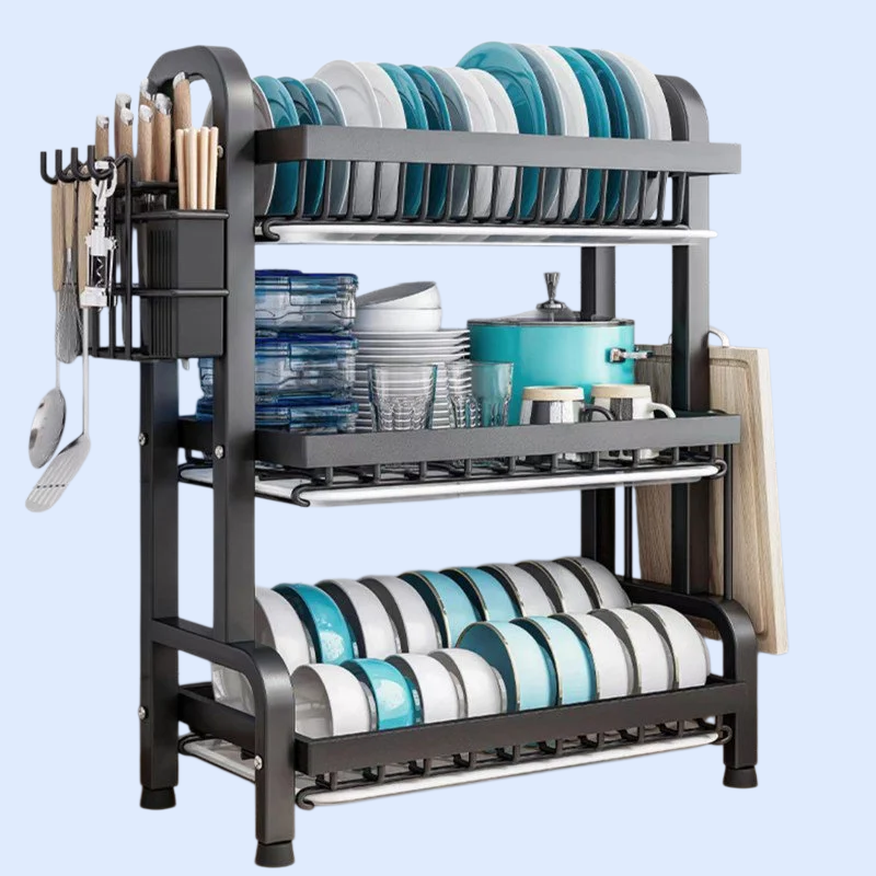 キッチン食器水切りラック