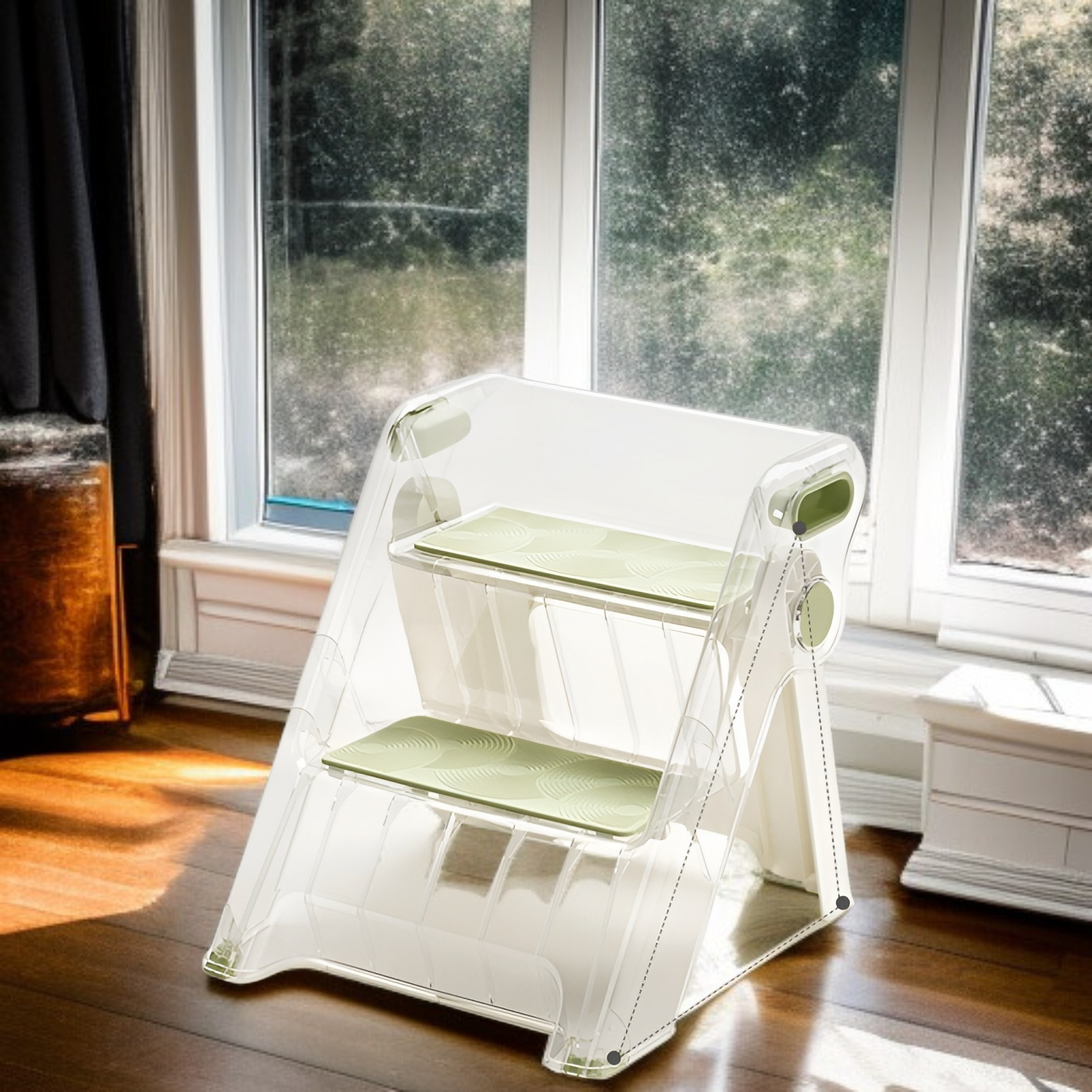 아기 세면대 미끄럼 방지 계단 계단식 의자