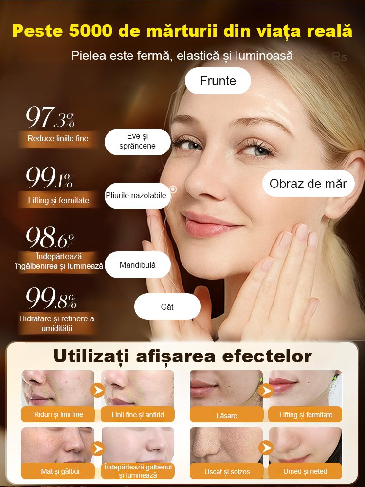 Serum de somon cu apă anti-riduri