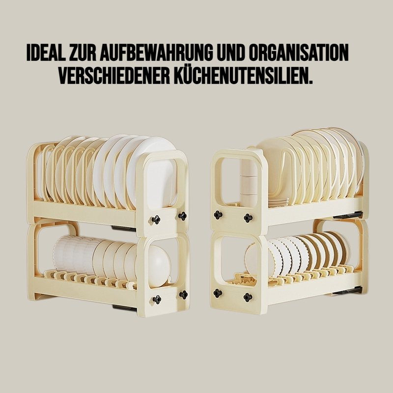 Multifunktionale ausdehnbare Asphaltschalenhalter für Haushalt