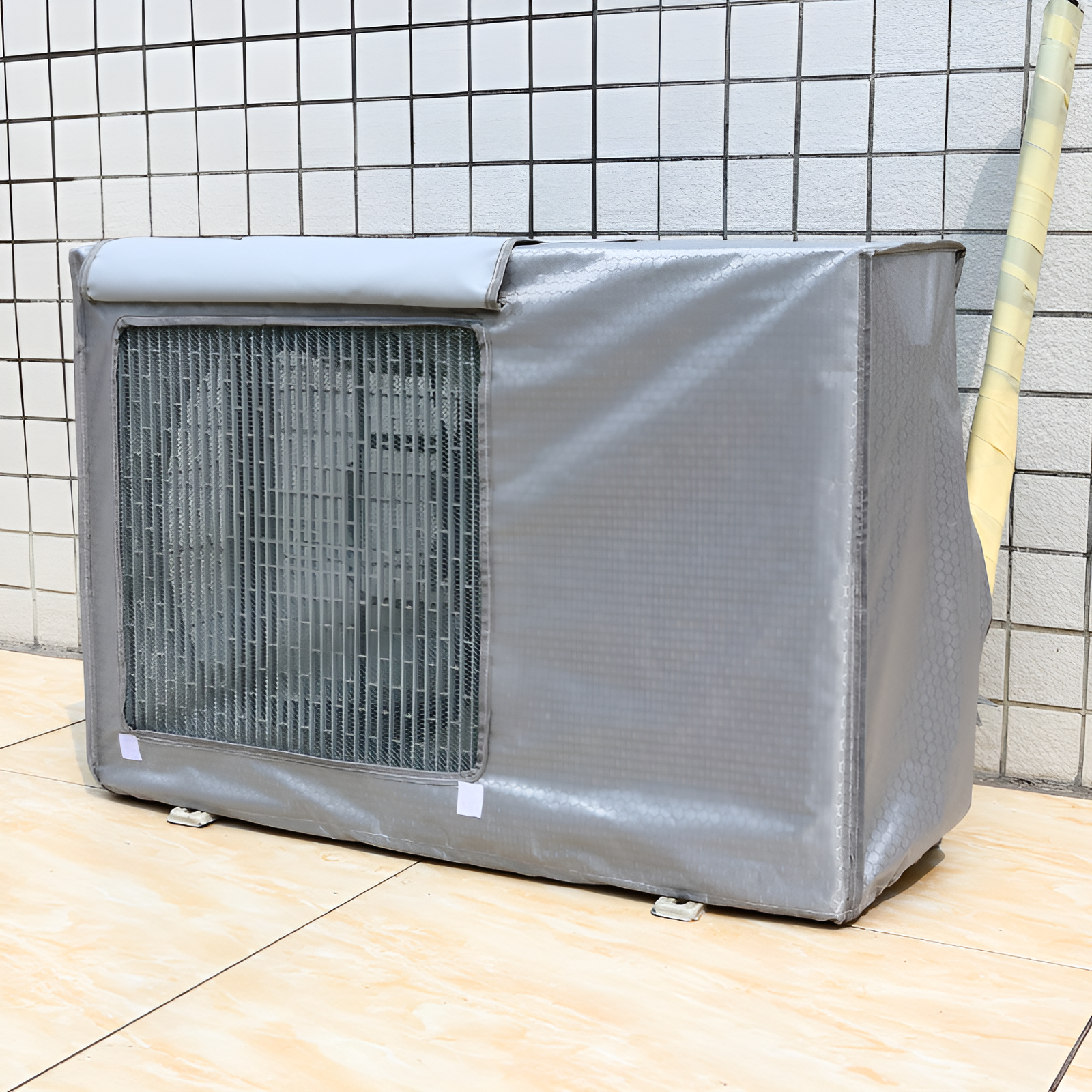 日焼け止め効果のある室外機カバー