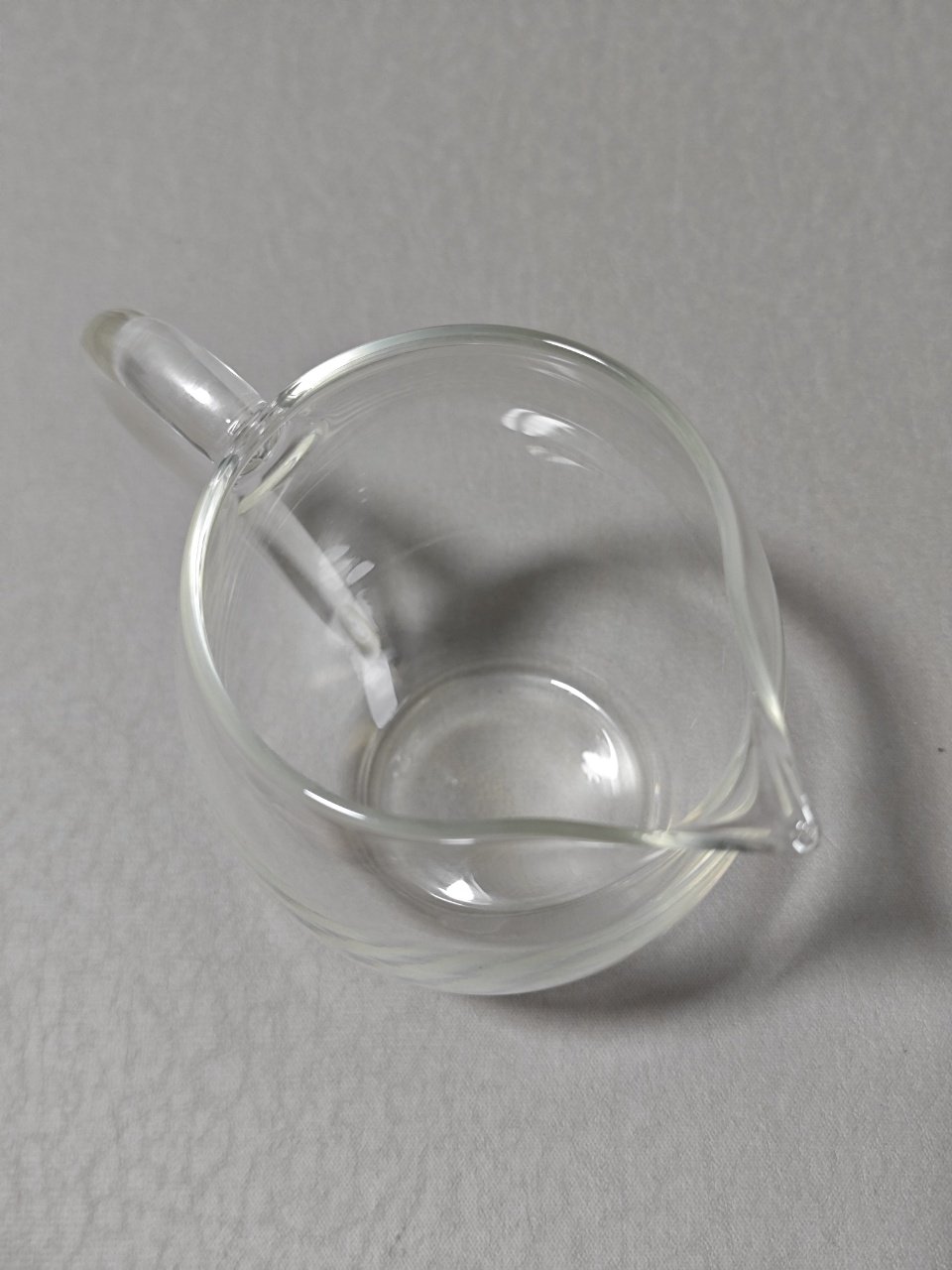 투명 유리 티컵
