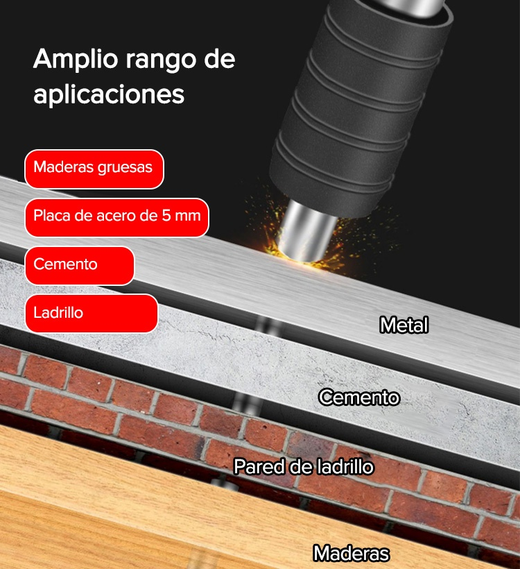 Mini artefacto de disparo de clavos