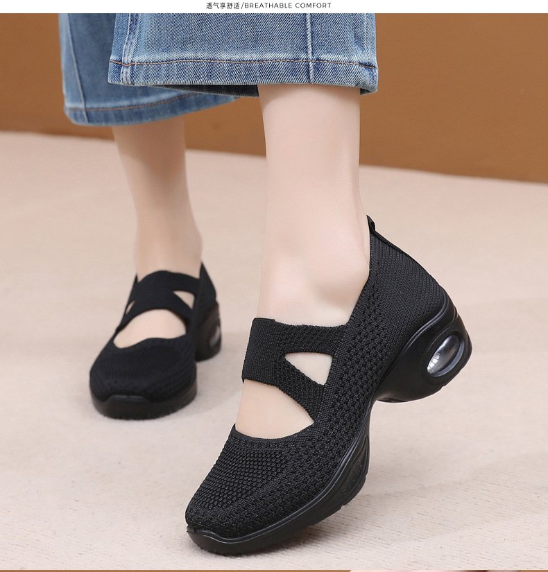 古い北京布靴デザインのマザーシューズ