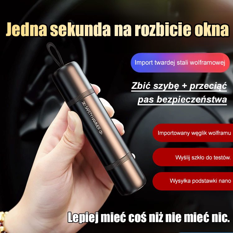 Młotek bezpieczeństwa do samochodu