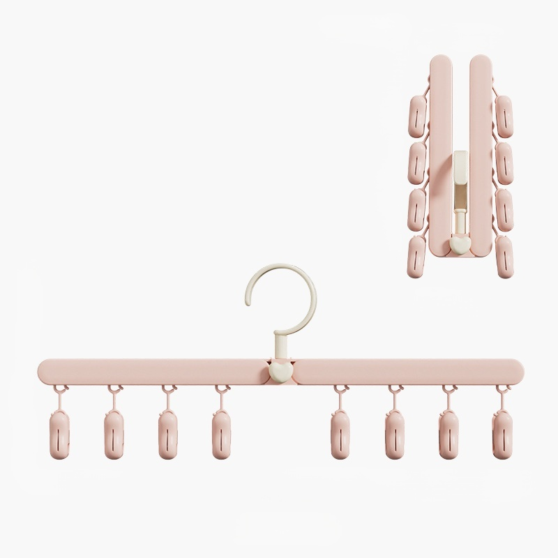 Multi functional foldable clothes hanger