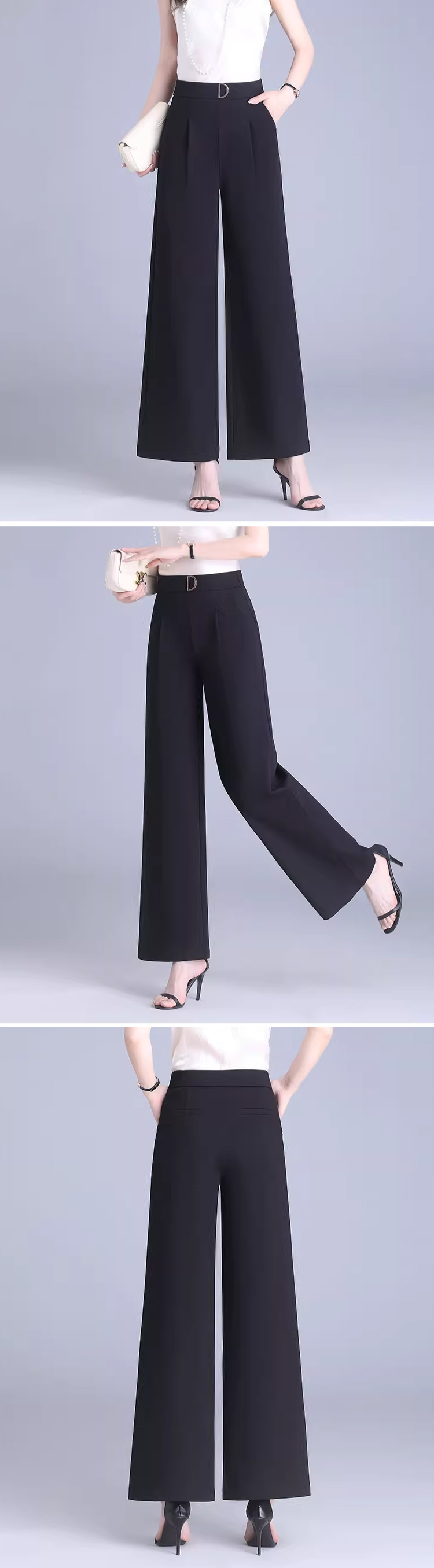 トレンド感たっぷりのレディースワイドパンツ