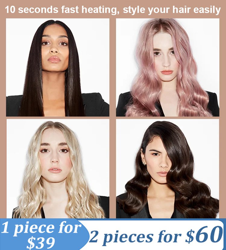 Rechargeable Negative Ion Hair Straightening Comb