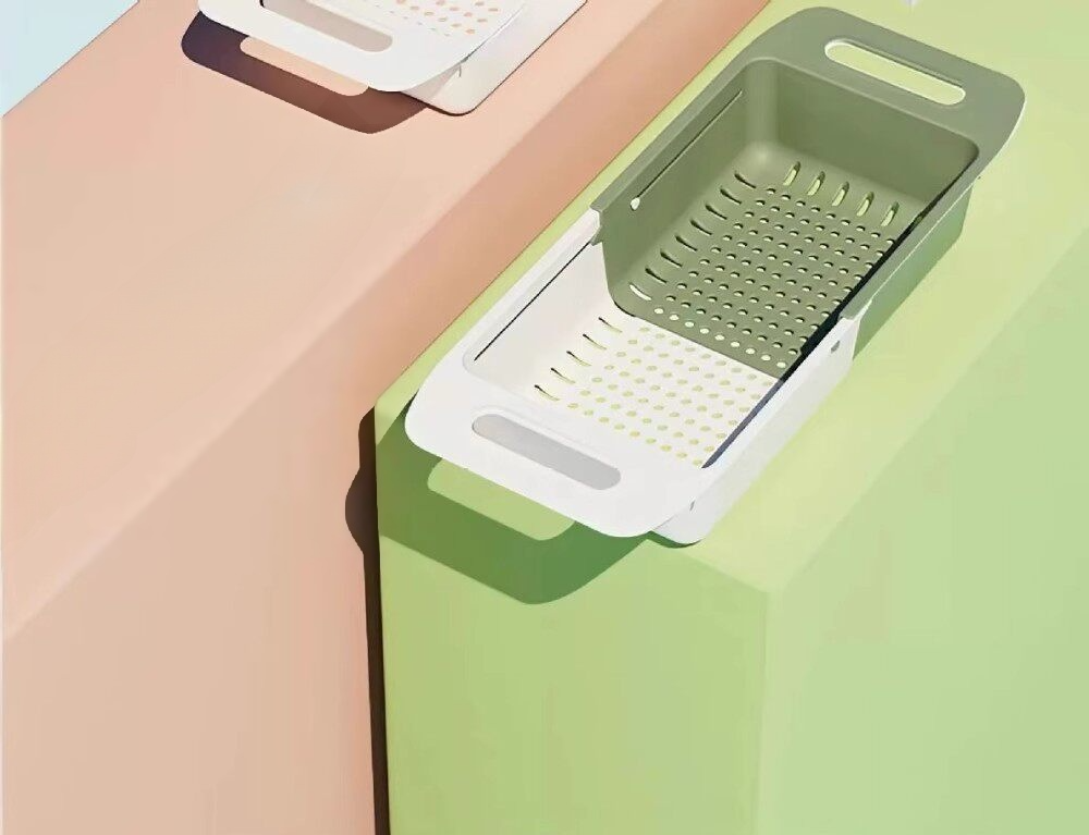 Praktický odvodňovací stojan do kuchyně bez vrtání