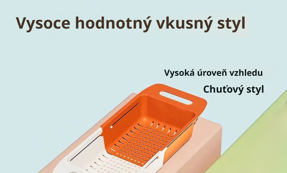 Koš na mytí ovoce a zeleniny s odvodňováním