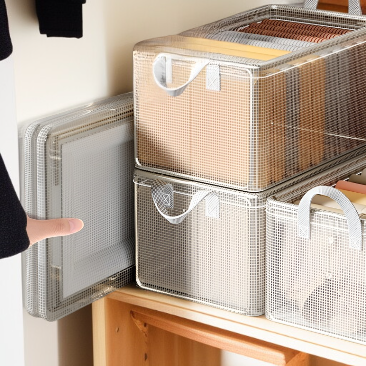 省スペースを実現する階層型収納ボックス