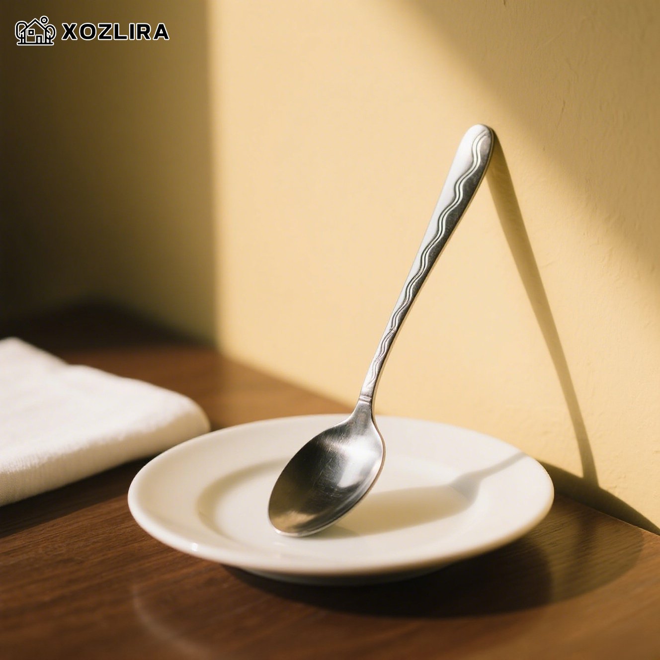 두꺼운 스테인리스 스틸 수프 스푼