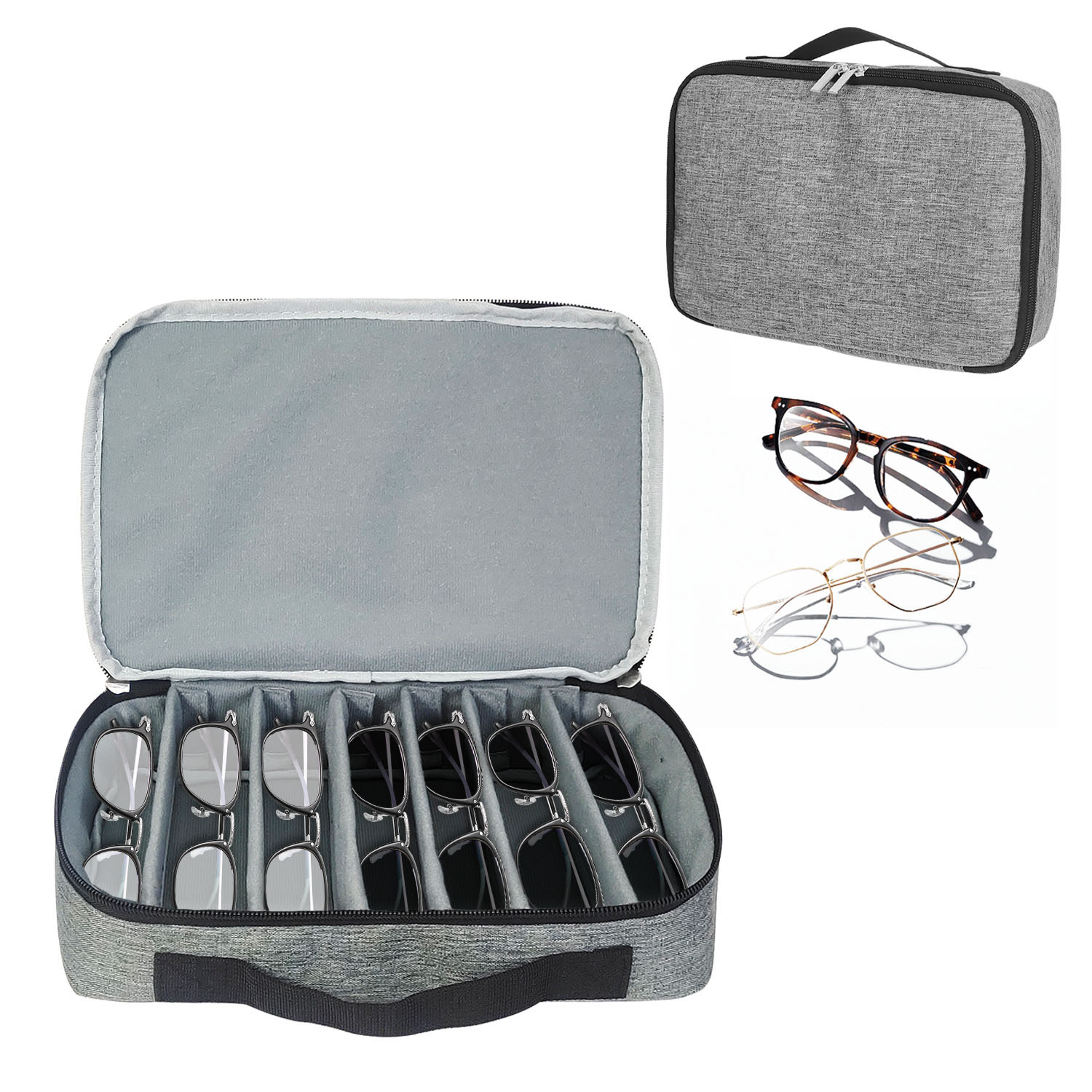 Cestovní pouzdro na brýle v elegantním designu