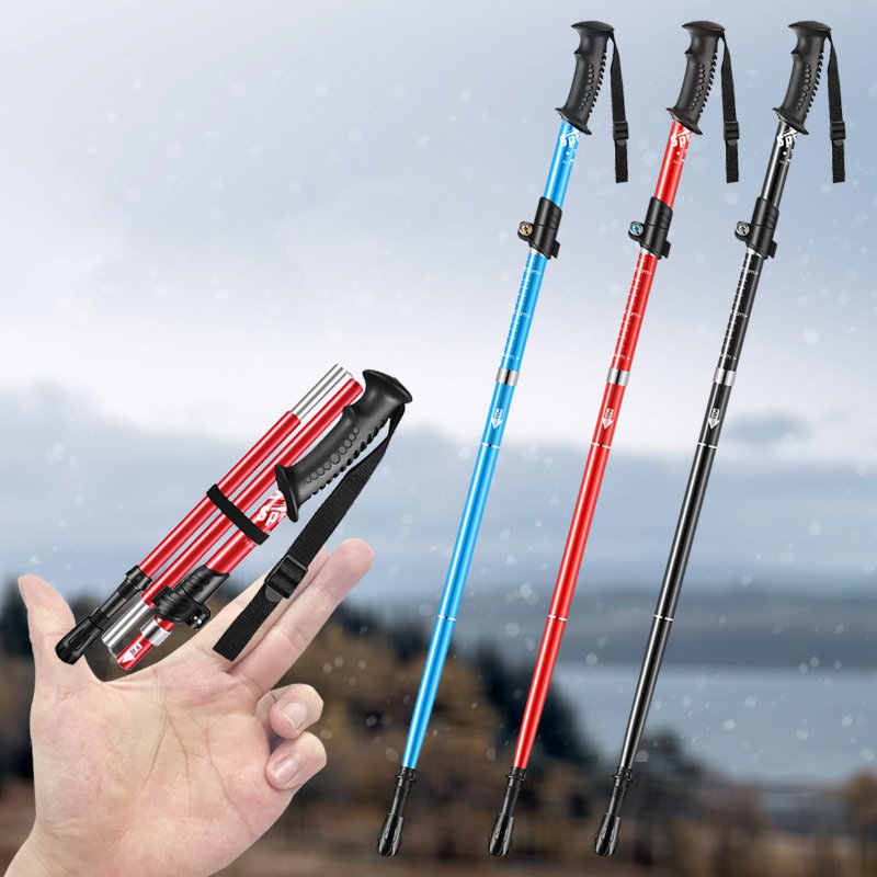 Horolezecké hůlky Skládací Profesionální venkovní hůlky