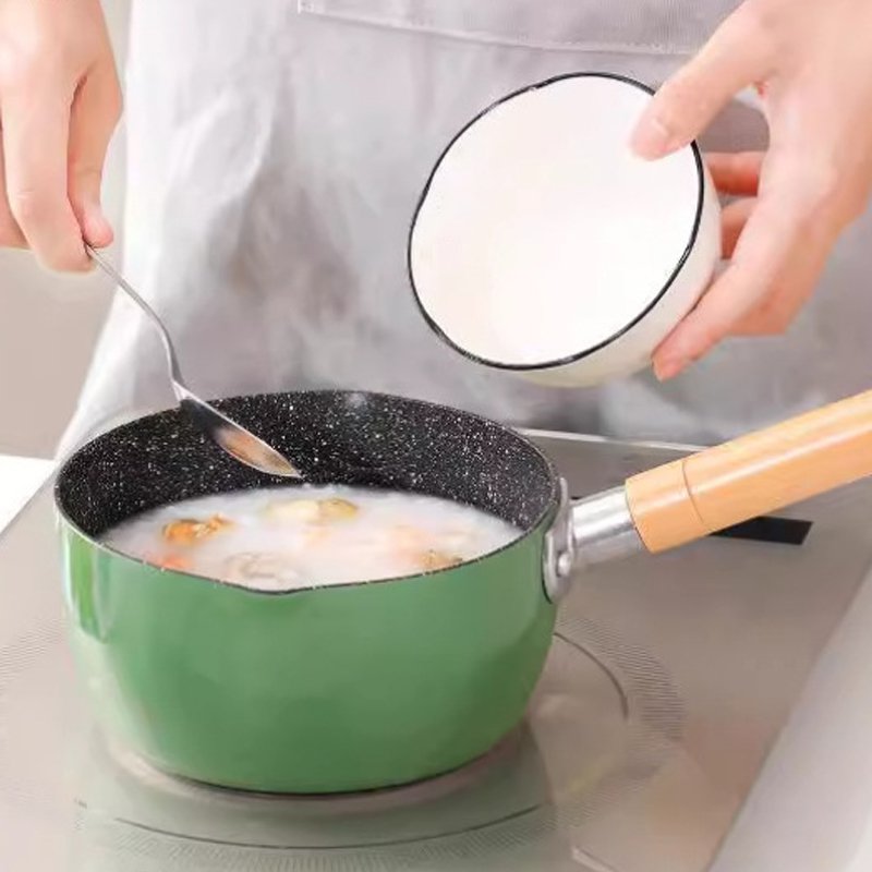 Nepřilnavá pánev z lékařského kamene