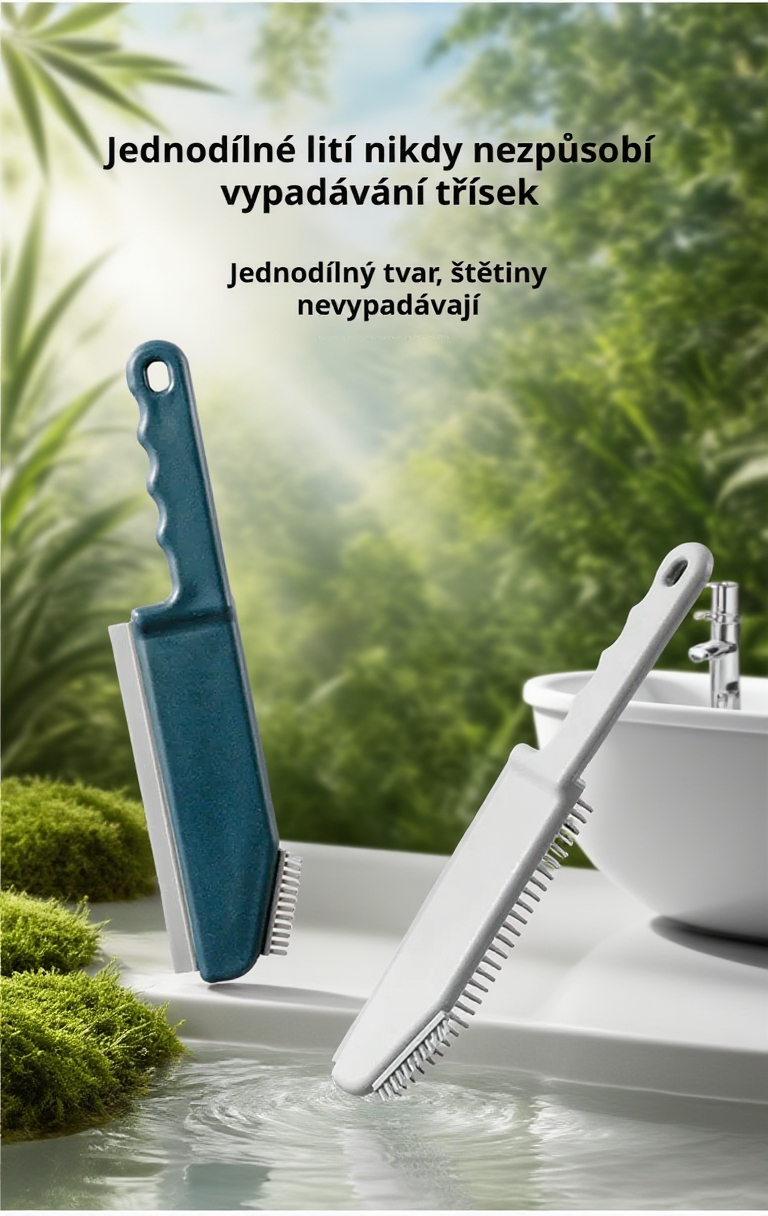 Ergonomický čisticí kartáč pro domácnost