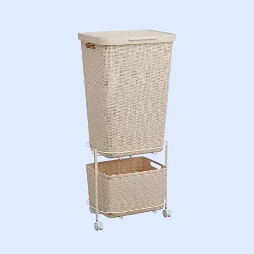 Mehrstöckiges Wagengestell ist verschiebbar