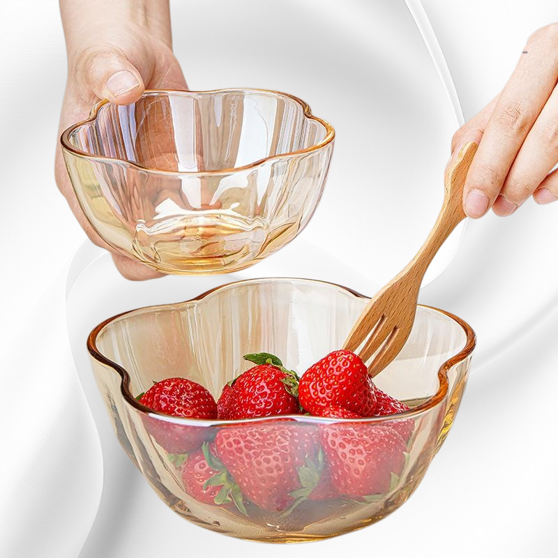 Mini Glas Schüssel für Gewürze und Salate