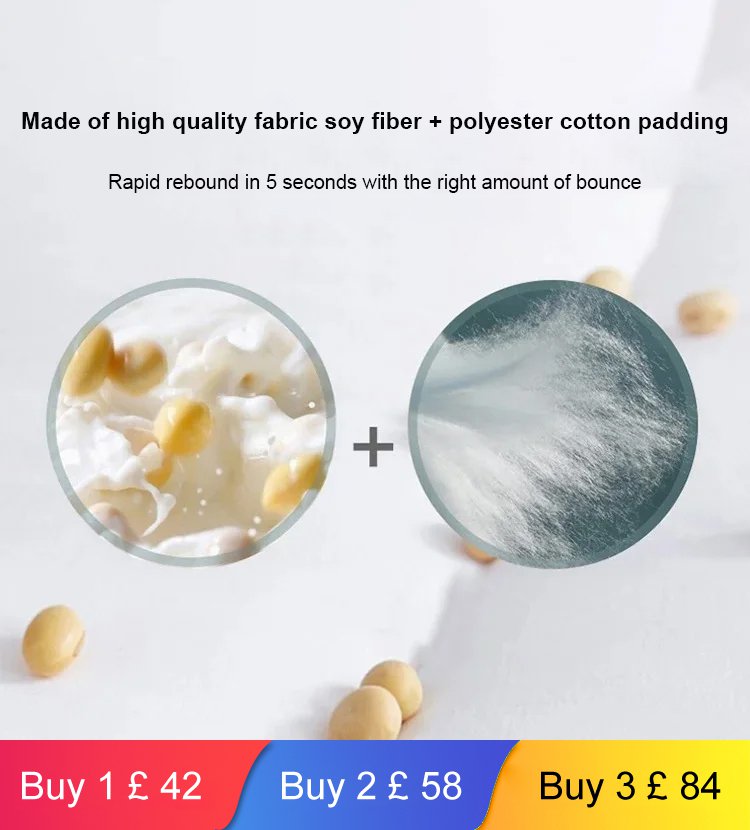 Sleep Enhancing Cervical Support Comfort Goose Down Pillow