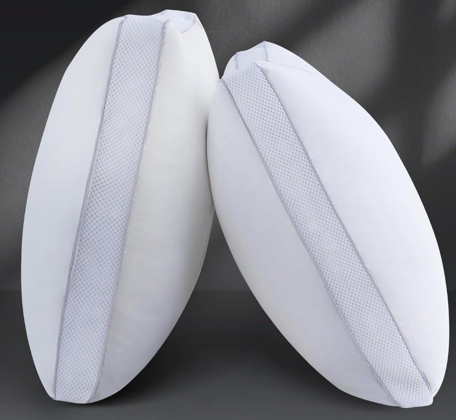 Premium quality goose down filling in pillow