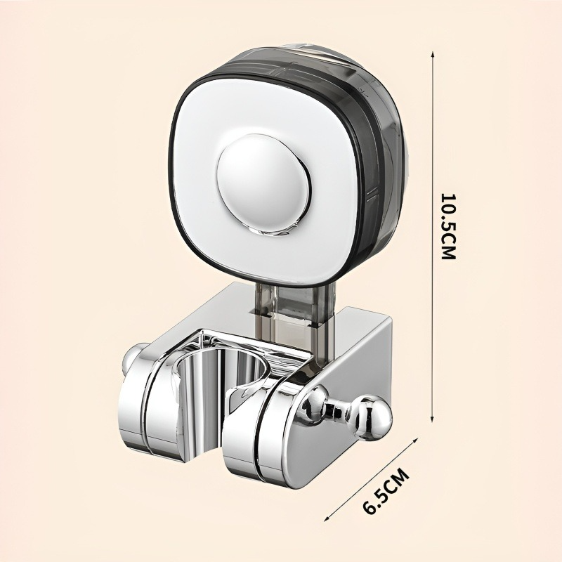 샤워 헤드 펀치 프리 흡착판 지지대 1초 설치 조절 베이스 홀더 이동식 지지대