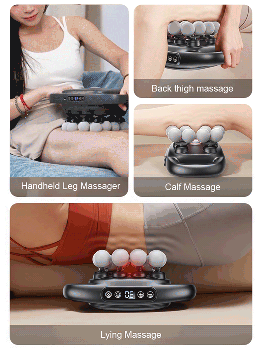 16-head fascia gun for powerful and wide-range full-body massage