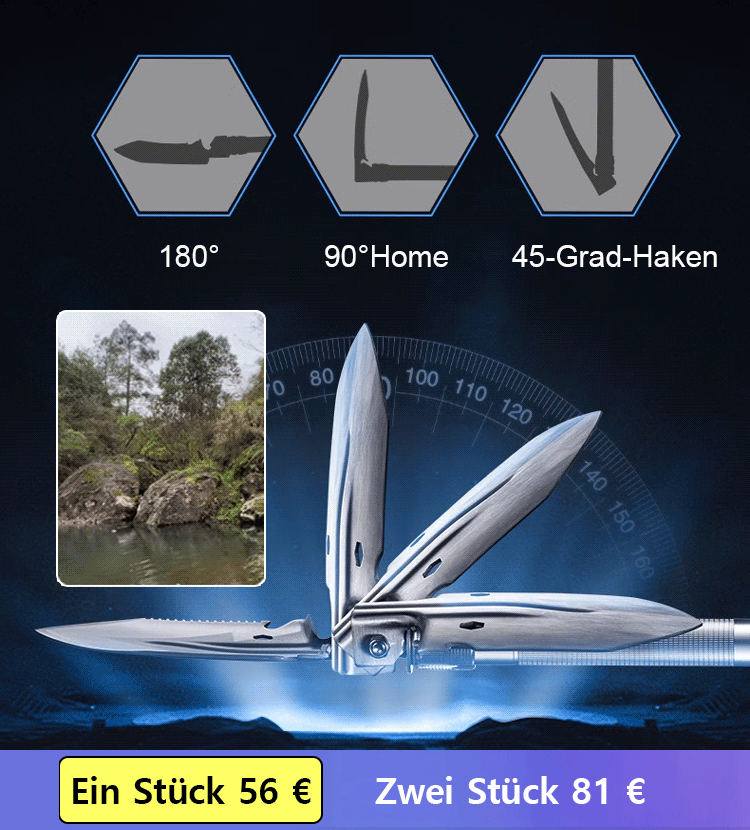 Multifunktionale Klappschaufel Outdoor Survival Gear