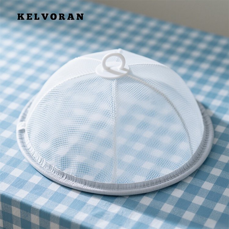 Dustproof mesh food cover for kitchen use