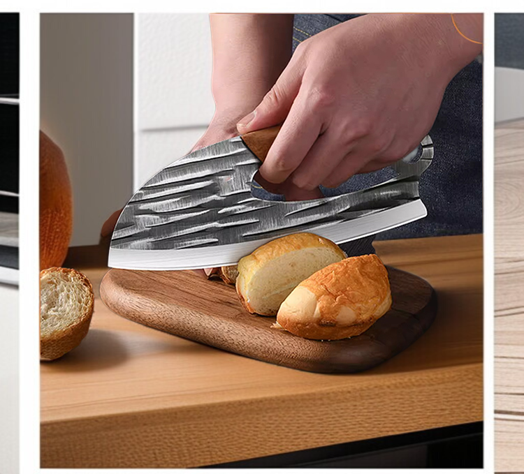 주방에서 사용하는 단조 식칼