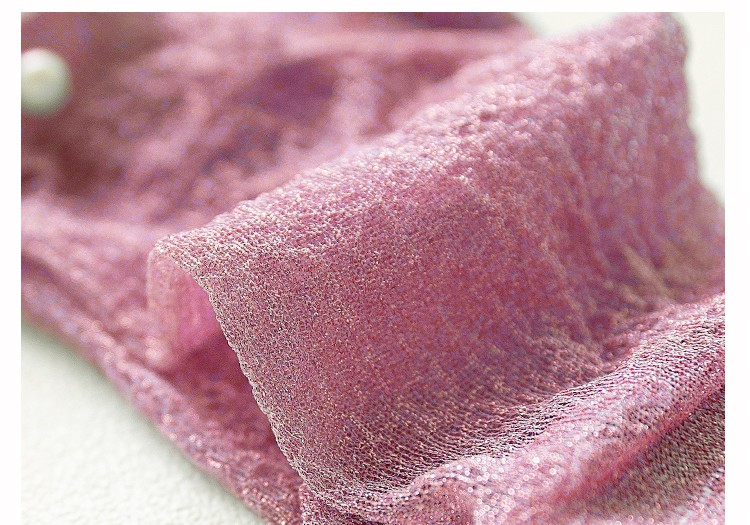 Textura suave y transpirable de los calcetines de cristal