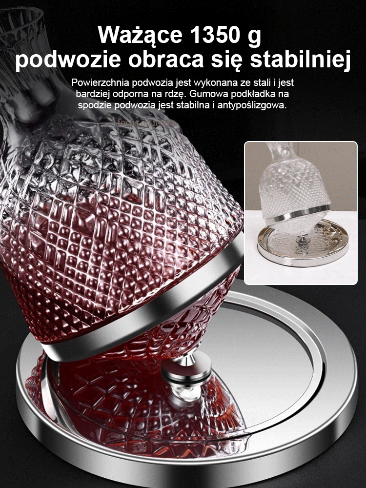 Luksusowy zestaw do wina [100 lat ręcznego kucia]