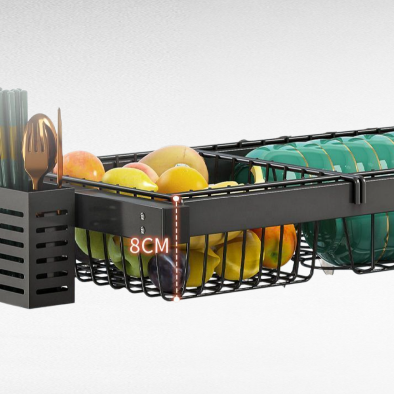 Stojan na kuchyňský dřez z nerezové oceli