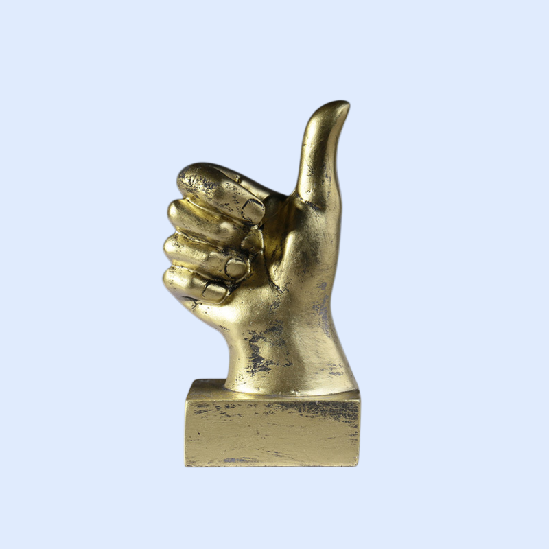 European style resin finger ornaments