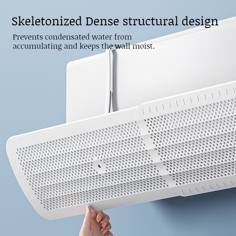 Wallmounted airconditioning windshield windproof windshield installationfree sitting baby baffles
