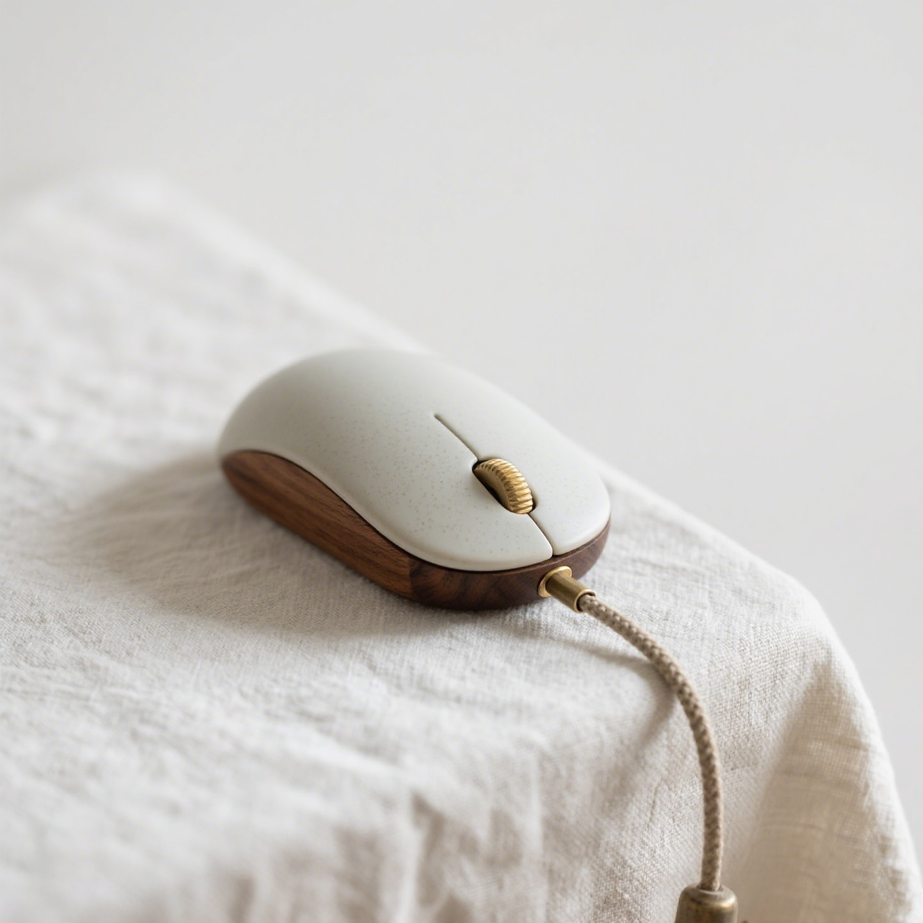 Klasická kabelová myš ve vintage stylu