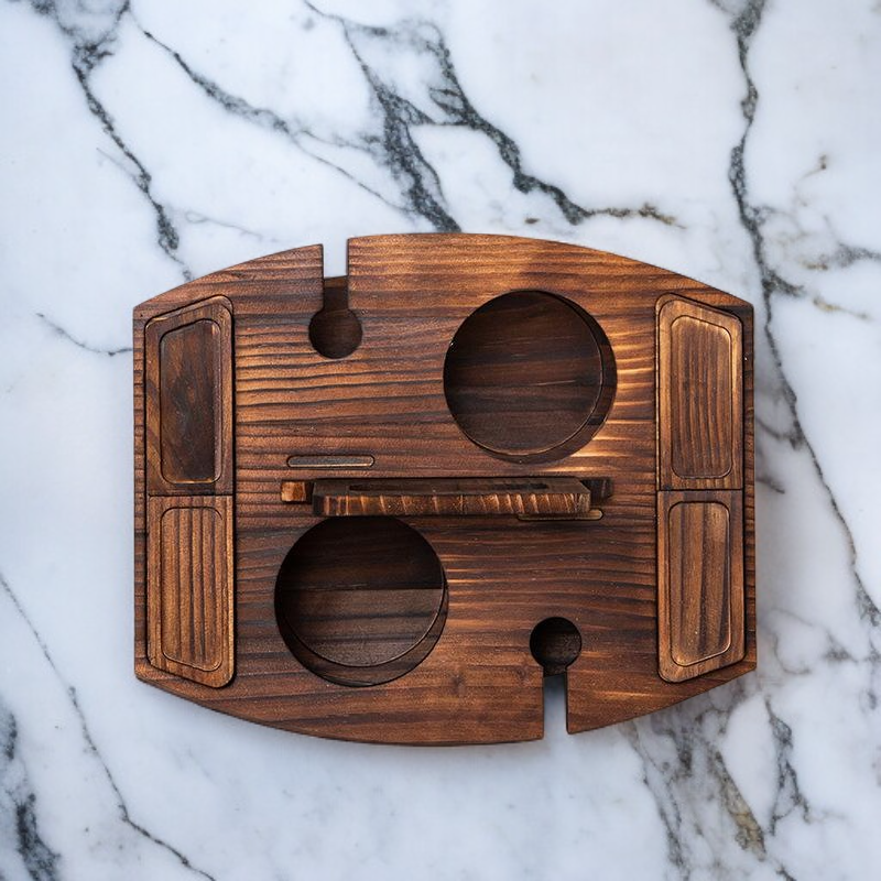 소형 와인 선반으로 공간 절약