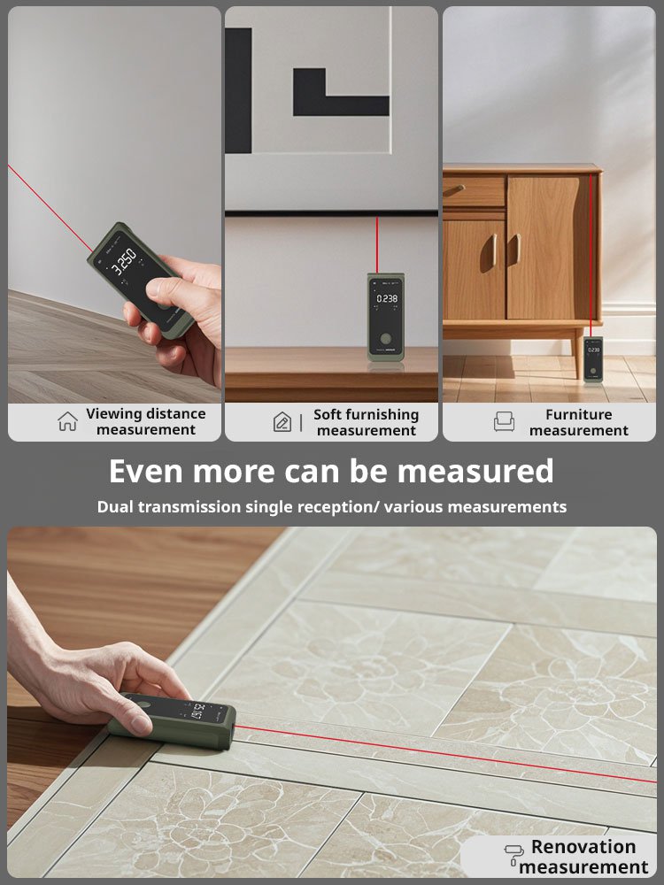 High-precision handheld laser rangefinder
