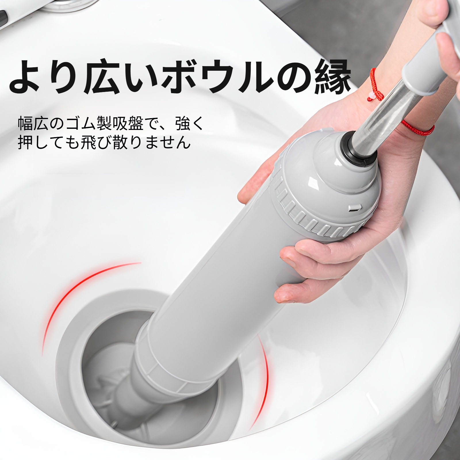 強力なトイレワンショット真空ポンプ浚渫船レザープランジャー下水道浚渫アーティファクトレザープランジャートイレ吸引