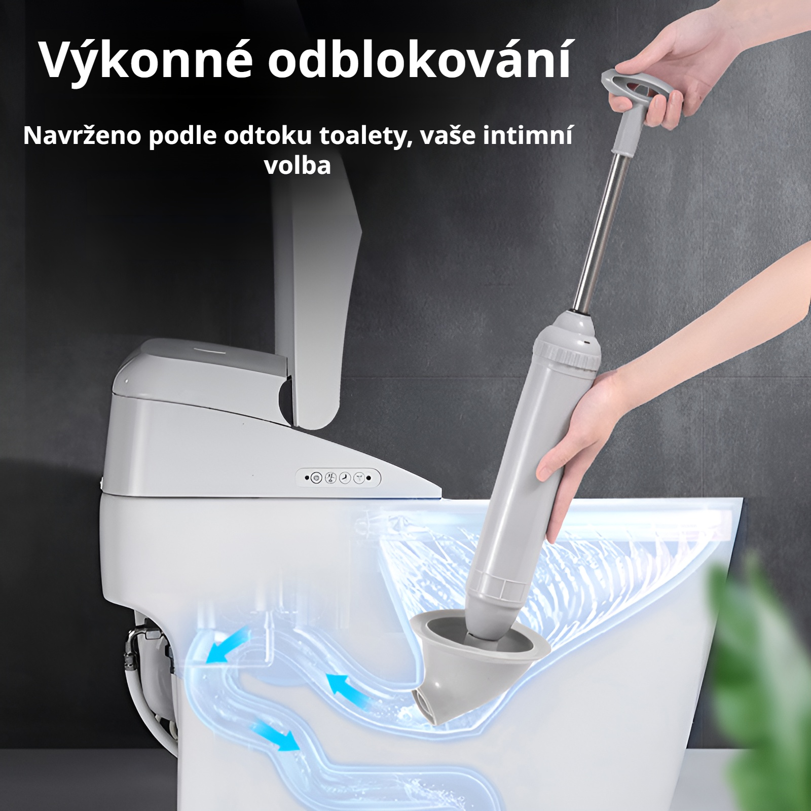 Sanitární pomůcka pro domácnost