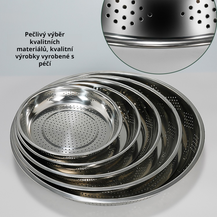 Vysoce kvalitní nerezová odolná napařovací miska