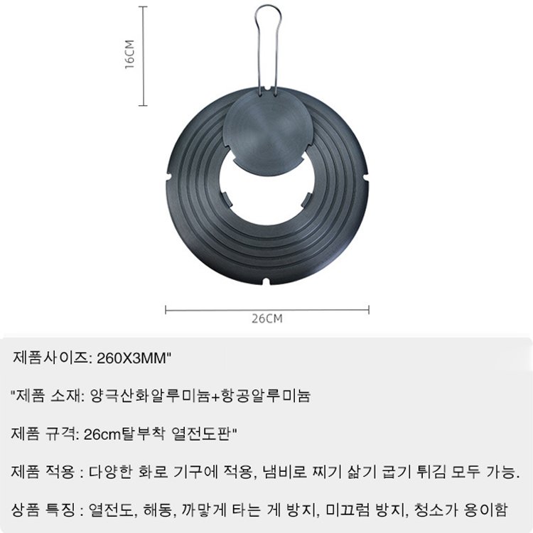 탈부착 가능 열전도판