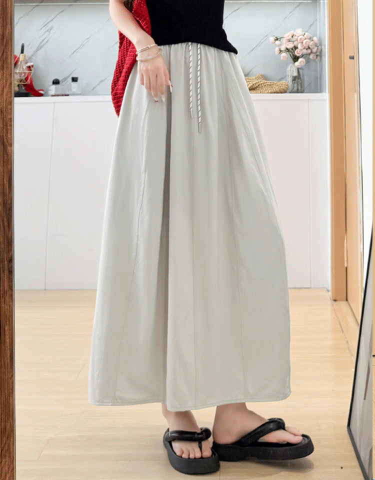 冷感ボリュームスカート