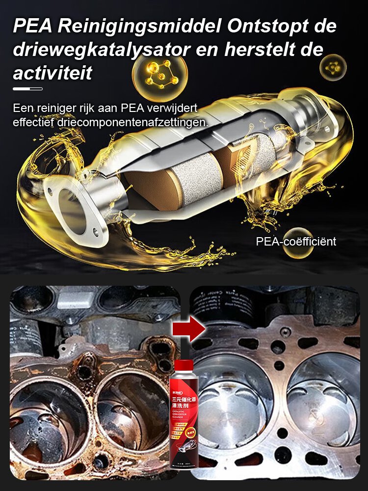 Supreme krachtige drieweg katalysator reiniger
