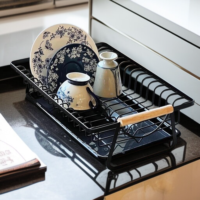 주방 테이블 그릇 젓가락 여과수 진열대