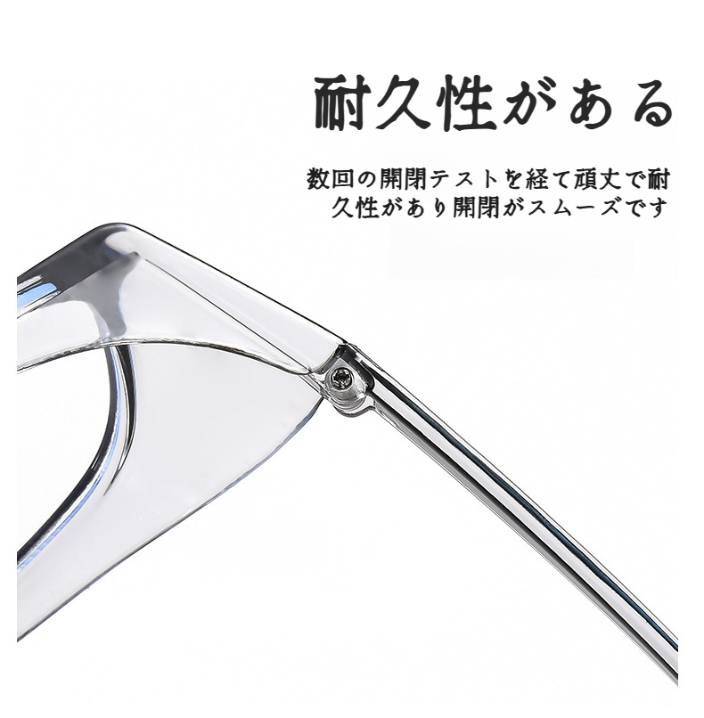 ブルーライトカット機能付きメガネ