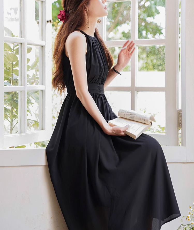 コーディネート例・着痩せワンピース