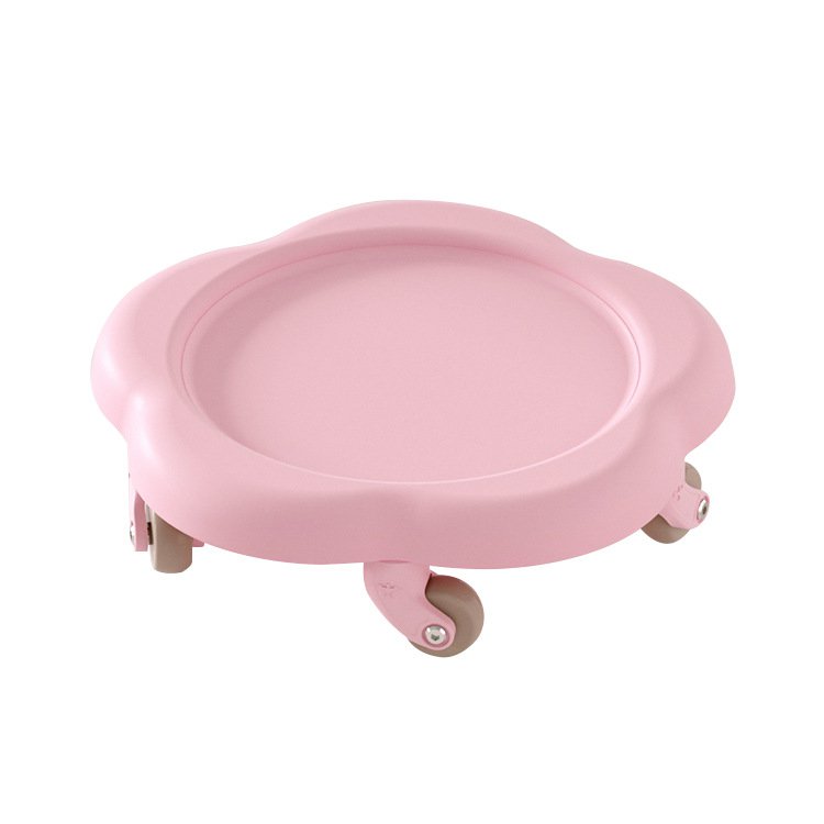 เครื่องช่วยเหยียบเท้าในครัวเรือนอุปกรณ์หน้าท้องอเนกประสงค์ห้าล้อ