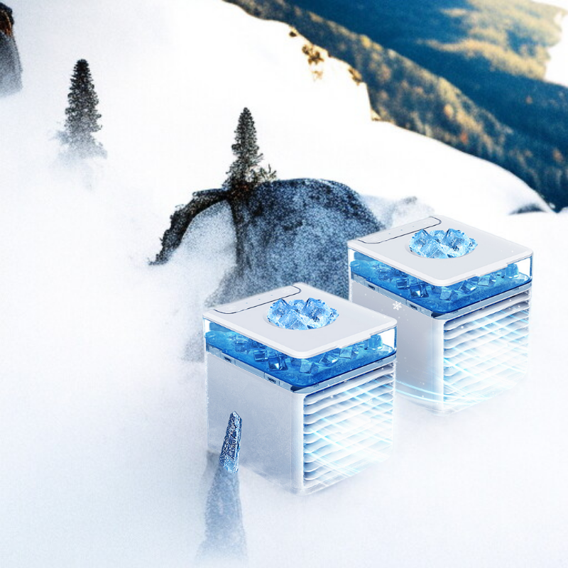 스프레이 가습식 수냉 선풍기